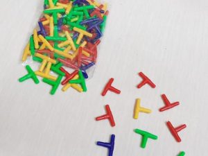 5 Pcs Aquarium Fish Tank Air Line Pipe connector T Shape (3 Way T Connector)