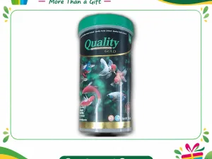 Quality Gold Aquarium Fish Food Canister