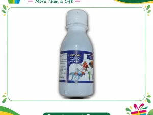 Royal Aqua Spot Blue White Bottle